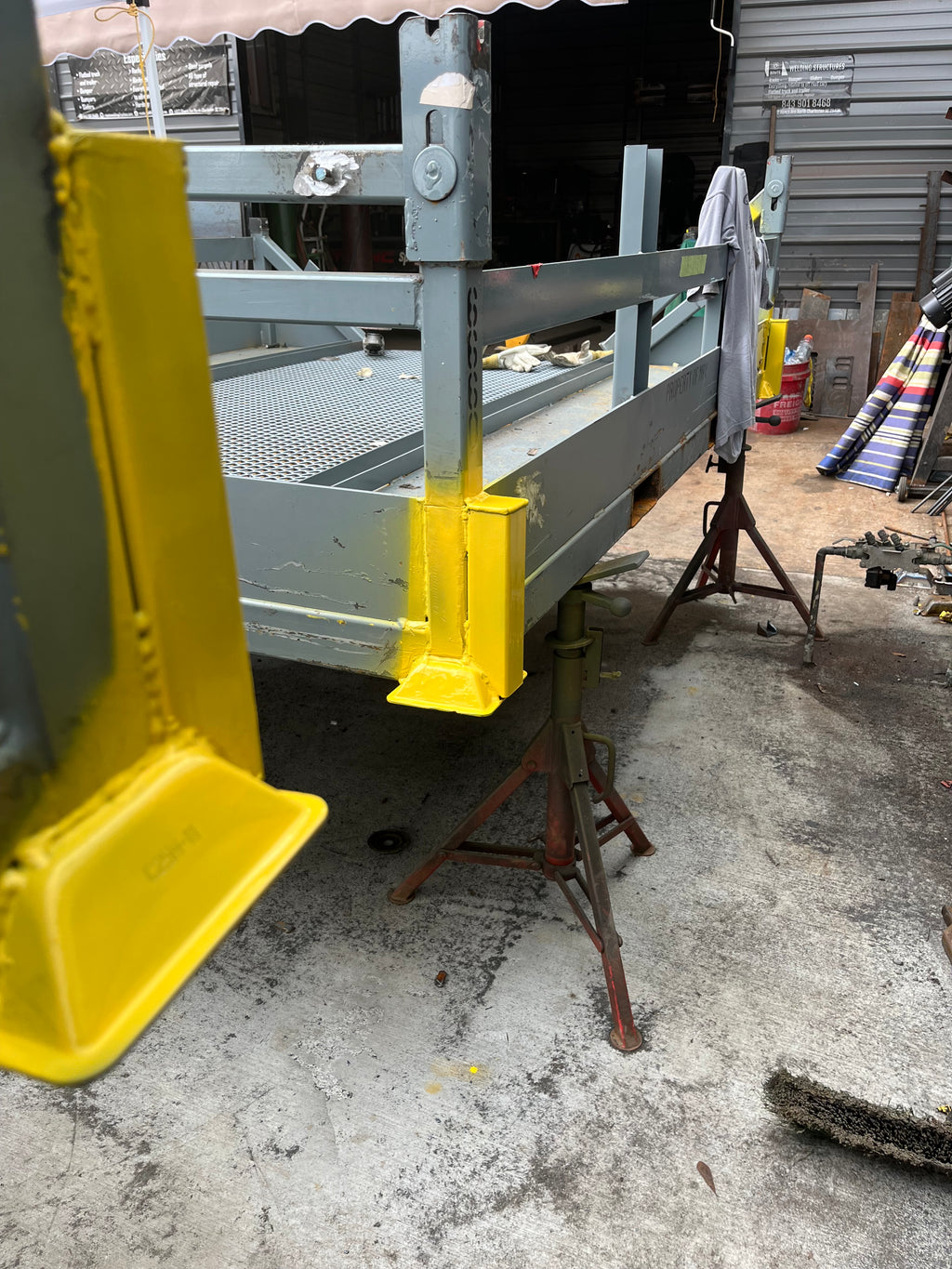 Industrial Steel Shipping Racks / Storage and Transportation Parts Racks 7ft X 5 ft