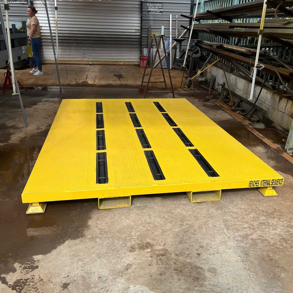 Structural Steel Base Plate 7ft x 5ft