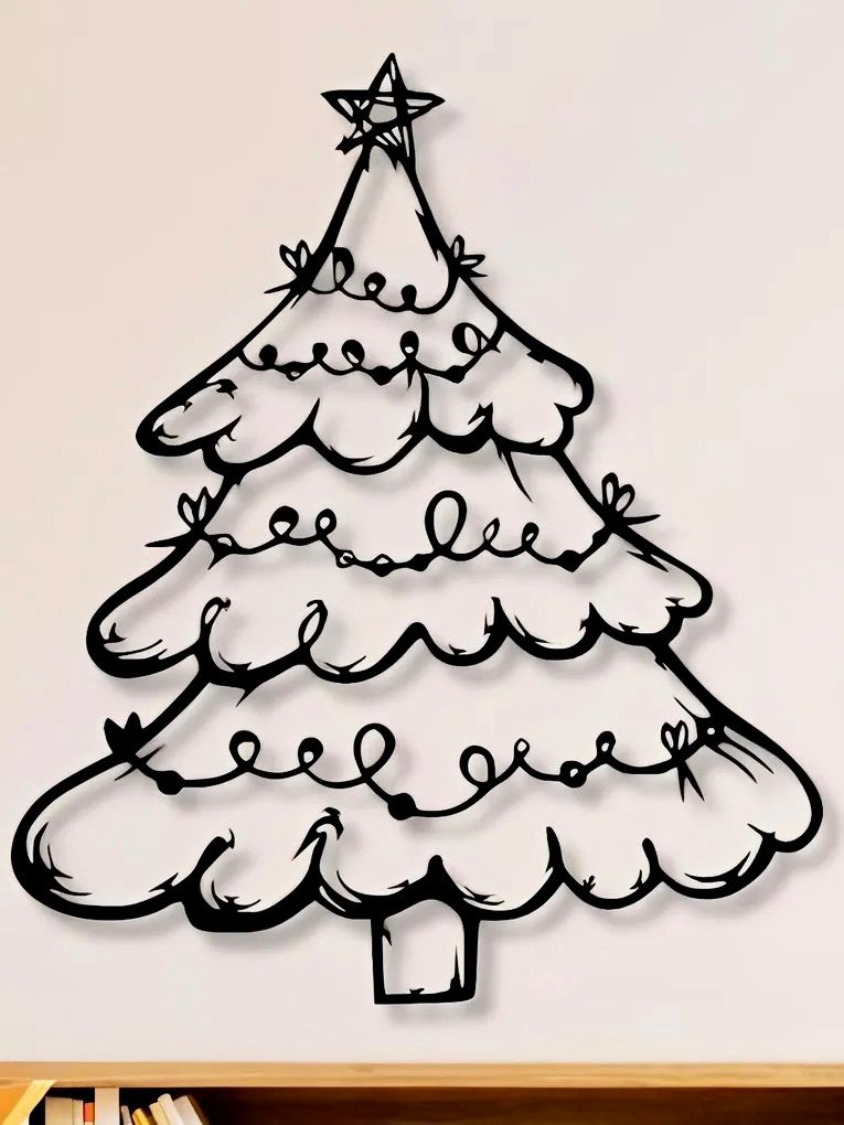 Christmas Tree - Metal