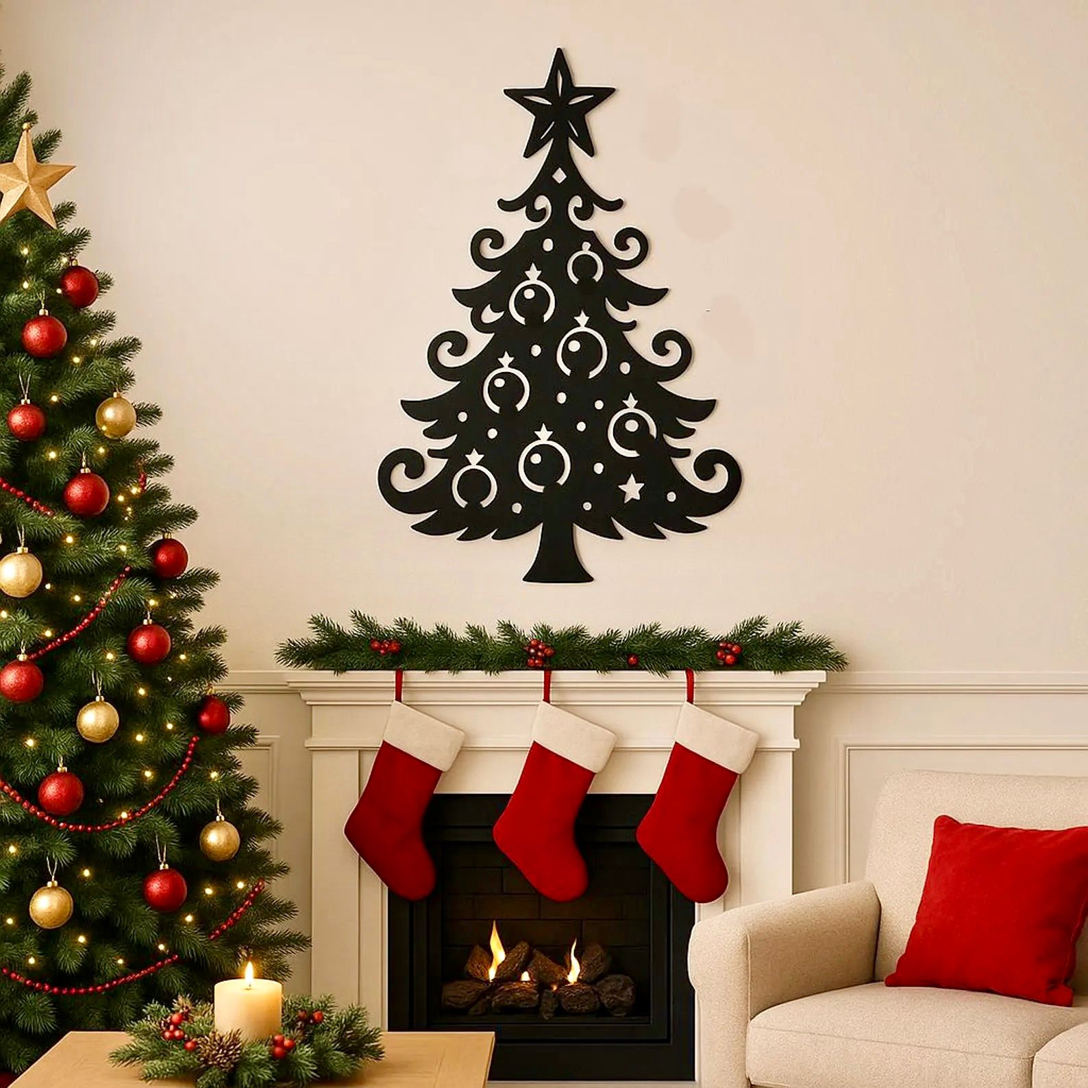 Christmas Tree - Metal
