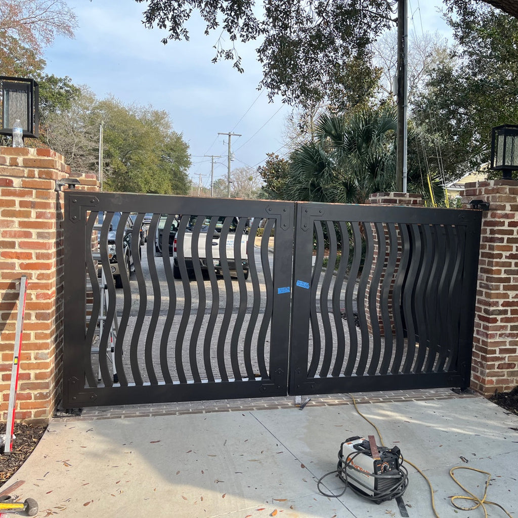 Modern Steel Gate